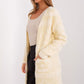 A.T. Soft Textured Open Cardigan-model 189218
