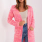 A.T. Soft Textured Open Cardigan-model 189218