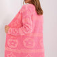 A.T. Soft Textured Open Cardigan-model 189218