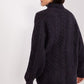 A.T. Oversized European Knitted Turtleneck Sweater-model 189230
