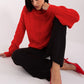 A.T. Oversized European Knitted Turtleneck Sweater-model 189230
