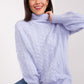 A.T. Oversized European Knitted Turtleneck Sweater-model 189230