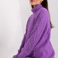 A.T. Oversized European Knitted Turtleneck Sweater-model 189230