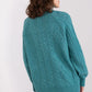 A.T. Oversized European Knitted Turtleneck Sweater-model 189230