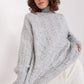 A.T. Oversized European Knitted Turtleneck Sweater-model 189230
