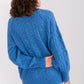 A.T. Oversized European Knitted Turtleneck Sweater-model 189230