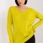 RUE PARIS Women's Casual European Lemonade Pullover Sweater-model 189305