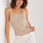 BADU Grey Twinset Sweater Top & Balloon Sleeves Open Cardigan-model 189323