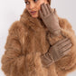 A.T.  Women's European Winter Gloves with Leather Detail