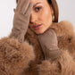 A.T.  Women's European Winter Gloves with Leather Detail