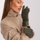 A.T.  Women's European Winter Gloves with Leather Detail