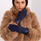 A.T.  Women's European Winter Gloves with Leather Detail