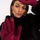 A.T.  Women's European Winter Gloves with Leather Detail