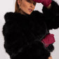 A.T.  Women's European Winter Gloves with Leather Detail