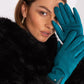 A.T.  Women's European Winter Gloves with Leather Detail