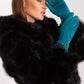 A.T.  Women's European Winter Gloves with Leather Detail