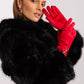 A.T.  Women's European Winter Gloves with Leather Detail