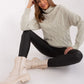 A.T. Casual European Women's Turtleneck Sweater-model 189898