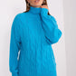 A.T. Casual European Women's Turtleneck Sweater-model 189898
