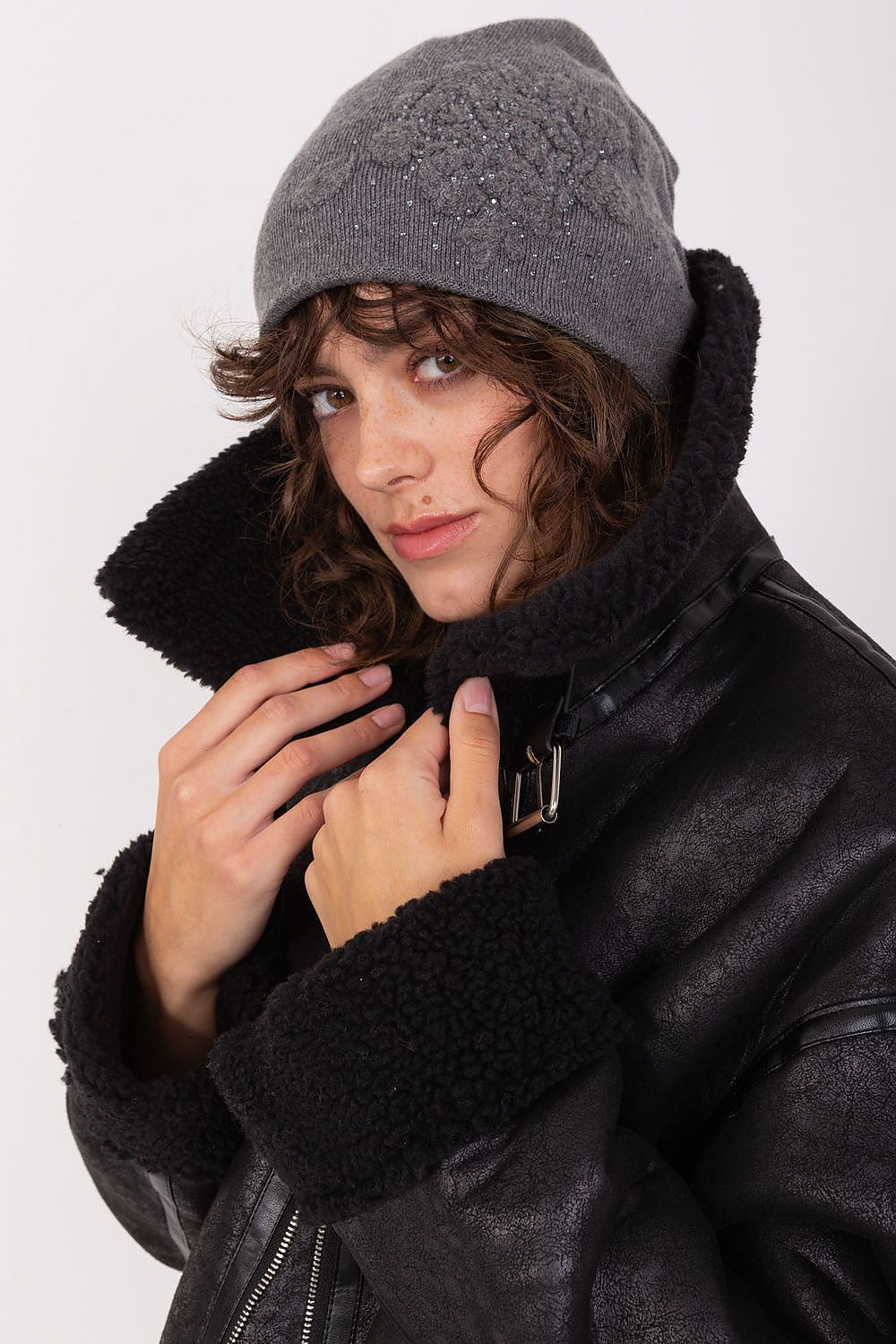 A.T. European Women's Acrylic Cashmere Winter Beanie Cap