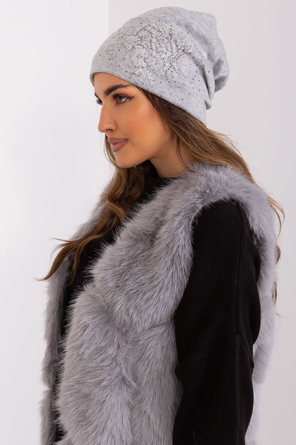 A.T. European Women's Acrylic Cashmere Winter Beanie Cap