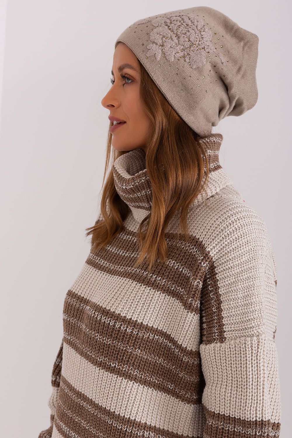 A.T. European Women's Acrylic Cashmere Winter Beanie Cap