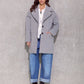 ROCO FASHION Oversized Wide Shoulders European Jacket