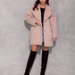 ROCO FASHION Oversized Wide Shoulders European Jacket