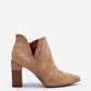 STEP IN STYLE European V-side Pointed  Heel Ankle Boots