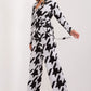 LAKERTA 2 Piece European Belted Top & Pant Set