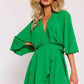 MOE Europen Women's Mini Flare Wrap Dress