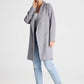 FIGL Classic Unbuttoned Belted European Coat