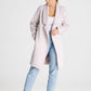 FIGL Classic Unbuttoned Belted European Coat