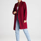 FIGL Classic Unbuttoned Belted European Coat