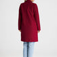 FIGL Classic Unbuttoned Belted European Coat