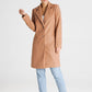 FIGL Classic European Collar Padded Coat with Buttons