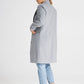 FIGL Classic European Collar Padded Coat with Buttons