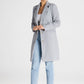 FIGL Classic European Collar Padded Coat with Buttons