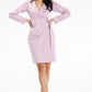 AWANA Sophisticated Knee-length Wrap Dress