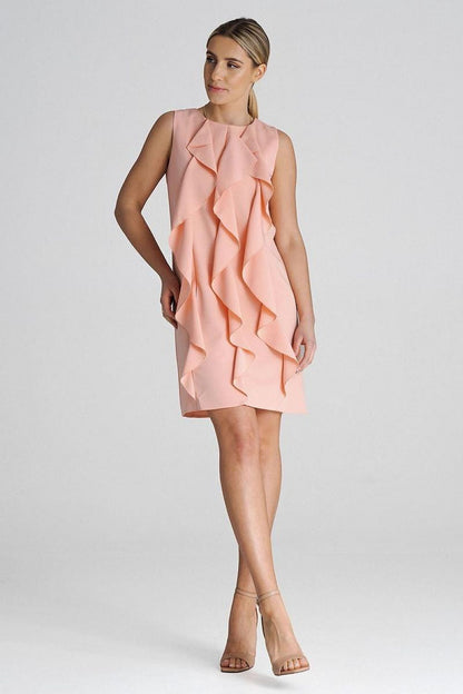 FIGL Women's Sleeveless Mini Cocktail Dress