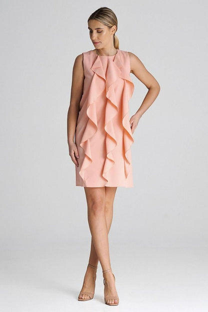 FIGL Women's Sleeveless Mini Cocktail Dress