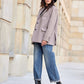 ROCO FASHION Women's European Oversized Casual Blazer Jacket