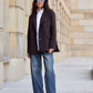 ROCO FASHION Women's European Oversized Casual Blazer Jacket