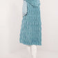 AT European Textured Plush Calf-length Hooded Vest/Gilet