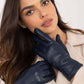 AT Women's Leather European Touche Screen Gloves with Decorative Buttons