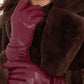 AT Women's Leather European Touche Screen Gloves with Decorative Buttons