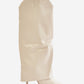STEP IN STYLE Beige Leather Chic Western European Heel Boots