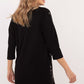 Relevance Women's European-made Casual Cotton Knee-length Dress with Floral print front