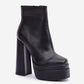 STEP IN STYLE Women's Super High Heels European Retro Ankle Boots