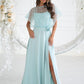  Long dress model 219695 Bicotone 